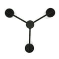 thumbnail image 3 of Trans Globe Lighting 717353 Meadowlark 3 Light 22" Wide Chandelier - Black, 3 of 6