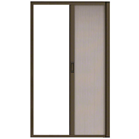 CRL RDS84BRZ Bronze 84" Euro Retractable Screen Door Kit
