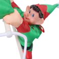 thumbnail image 2 of Wiywef Elf Climbing Rope Ladder Christmas Ornament, Plush Gnome Tree Pendant, 2 of 7