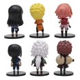 thumbnail image 2 of Naruto figuras de Anime modelo 9-10CM Uzumaki Naruto Hyuga Hinata Sakura Itachi Jiraiya Gaara Q versión de PVC lindo muñeca de los niños regalo Juguetes Fivean Figuras de anime, 2 of 2
