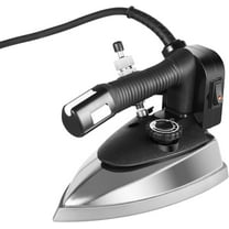 Bepritm 110V Industrial Handheld Steam Iron, 1200W Industrial Gravity Feed Steam Iron with 3L Water Tank&5-Speed Temperature Regulation for Clothing Shops, Dry Cleaners, and Hotels