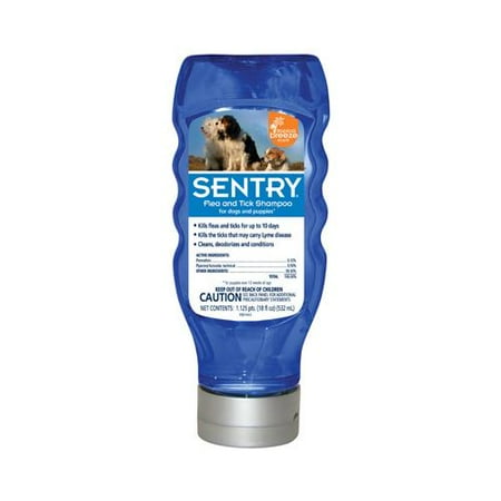 Sergeants Pet Care - Sergeants Pet Care Prod 02018 Flea & Tick Dog Shampoo, Tropical Breeze, 10-Day Control, 18-oz.