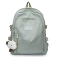 thumbnail image 1 of MesaSe School Bag Casual Canvas Backpack Shoulder Bag Large Capacity Bag (Purple), 1 of 10