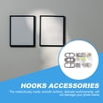 thumbnail image 4 of HOOWIFFY 1 Set of 100 Photo Frame Hooks Screws and Wire Rope Accessories Kit, 4 of 7