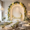 thumbnail image 6 of 5.9Ft Artificial Garland - Forsythia and Wisteria Artificial Flower Garland Window Door Railing Wedding Decor, 6 of 6
