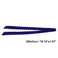 thumbnail image 4 of Ofertas Únicas 1 Pc Bufanda Diadema Patrón Impreso Bufanda para Mujeres Azul Oscuro, 4 of 5