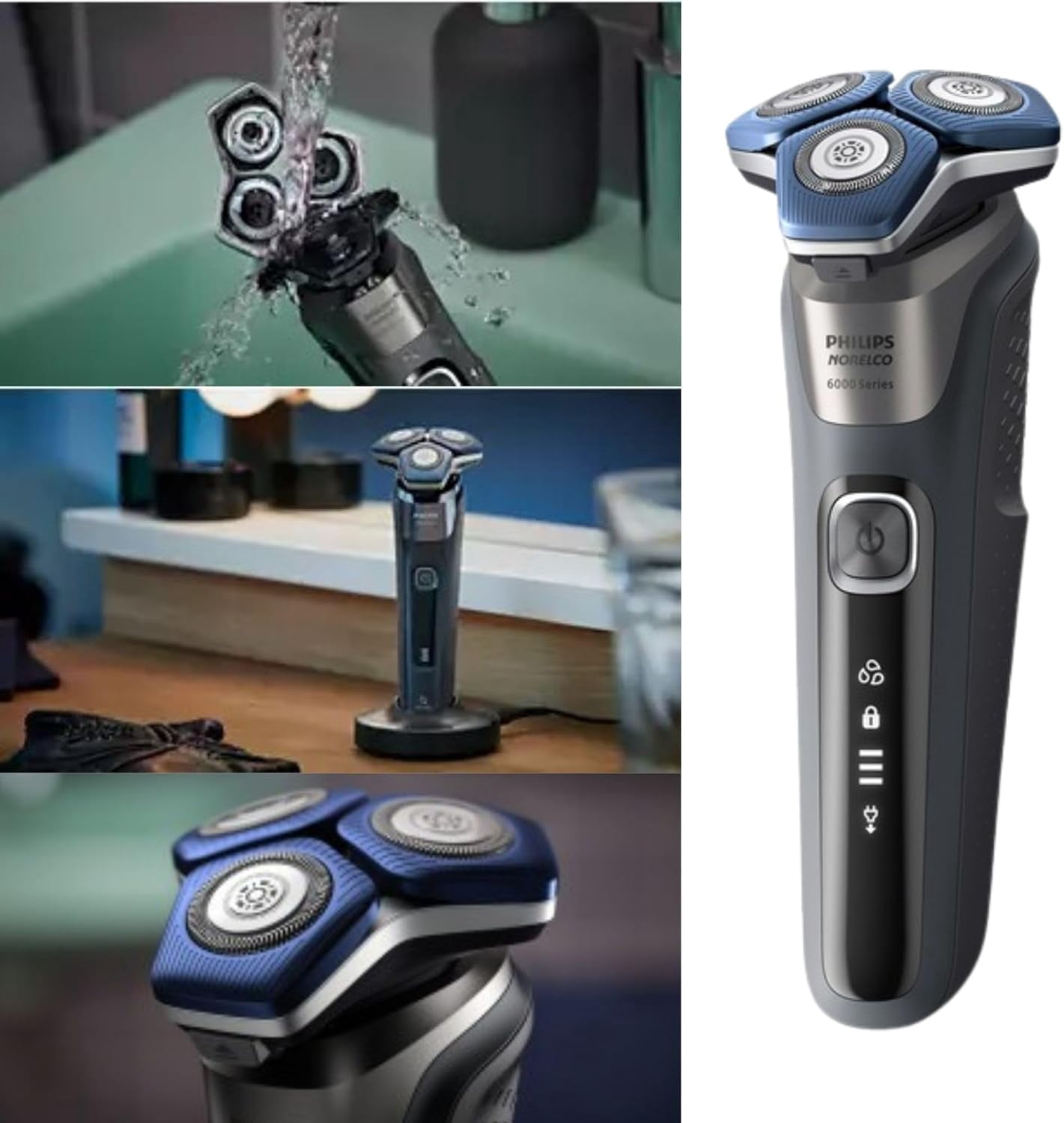 Philips Norelco Shaver 6900 with SenseIQ and Quick Clean Pod