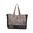 thumbnail image 1 of Myra Bag Gleam Floral Upcycled Canvas Weekender Bag S-1329, 1 of 4