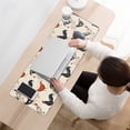 thumbnail image 3 of Long Mouse Pads for Desk,Beige Chicken Pattern Desk Mats on Top Of Desks, Desk Mouse Pad Extra Large with 3mm Non-Slip Base and Stitched Edge for Gaming,Office,Work,Home 31.5x11.8in, 3 of 5