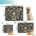 thumbnail image 3 of Qxltty Christmas Decorated Ferris Wheel Cat litter Pads Pet Set of 3 Diaper Mats Center Anti-leakage Layer Absorbent Soft and Comfortable, 3 of 7