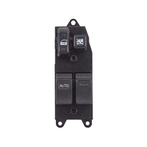 Front Left Window Switch - Compatible with 2001 - 2003, 2005 - 2011 Toyota Tacoma Standard Cab Pickup 2-Door 2002 2006 2007 2008 2009 2010
