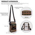 thumbnail image 6 of HELLHERO Shoulder Bag Bear with Zipper Underarm Shoulder Bag for Unisex, 6 of 7
