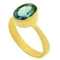 thumbnail image 5 of 18K Gold Over Brass London Blue Topaz Ring s.7 Jewelry RM-1001 TGR1032_B_7, 5 of 6