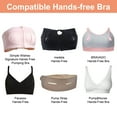 thumbnail image 3 of Maymom MyFit Flange Set, Two-Piece Breast Shield (24mm Medium) Connector Valve Membrane Compatible with Medela Breast Pumps (Pump in Style Advanced, Lactina, Symphony) Not Original Medela Pump Parts, 3 of 9