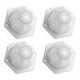 thumbnail image 1 of Ruedas giratorias adhesivas para muebles pequeños (bola de goma blanca), 4 Uds. Likrtyny  Para estrenar, 1 of 4