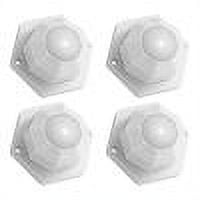 Ruedas giratorias adhesivas para muebles pequeños (bola de goma blanca), 4 Uds. Likrtyny Para estrenar