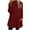 Wine1, variant on OGLCCG Womens Fuzzy Fleece Sherpa Pullover Tops Casual Loose Long Sleeve Crewneck Sweaters Fall Fashion Solid Color Sweatshirt with Pockets