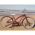 thumbnail image 2 of Firmstrong Bella Fashionista, 26", Women's, Single Speed, Burgundy, 2 of 9