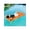 Orange, variant on XX 3-Layer Tear-Resistant Foam Floating Pad Island Water Sports Relaxing, Beach Essentials, Pool Float