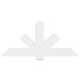 thumbnail image 2 of 60"W x 27 1/2"H x 2"D x 6"F, 11/12 Pitch, Kennewick Architectural Grade PVC Gable Bracket, 2 of 8