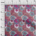 thumbnail image 1 of oneOone Rayon Dusty Pink Fabric Florals Sewing Fabric By The Yard Printed Diy Clothing Sewing Supplies 56 Inch Wide, 1 of 6