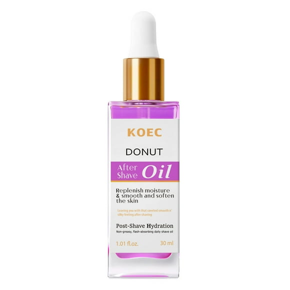 Aftershave Oil, Soothing and Moisturizing, Prevents Ingrown Hairs and Razor Burn, Natural Extracts, Fast Absorbing, Suitable for Daily Use