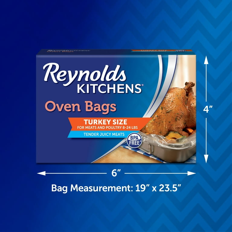  Reynolds Turkey Oven Bags, 2 Count : Health & Household