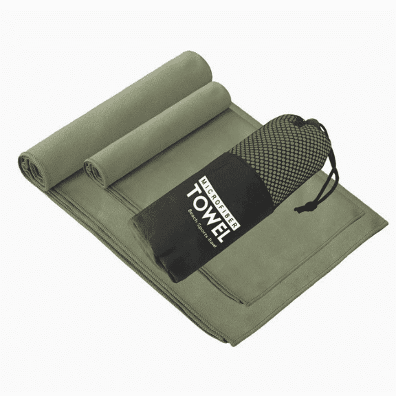 Kaleduo Microfiber Towel Perfect Travel & Gym & Camping Towel. Quick Dry - Super Absorbent - Ultra Compact - Lightweight. Suitable for Trip, Beach, Shower, Backpacking, Pool