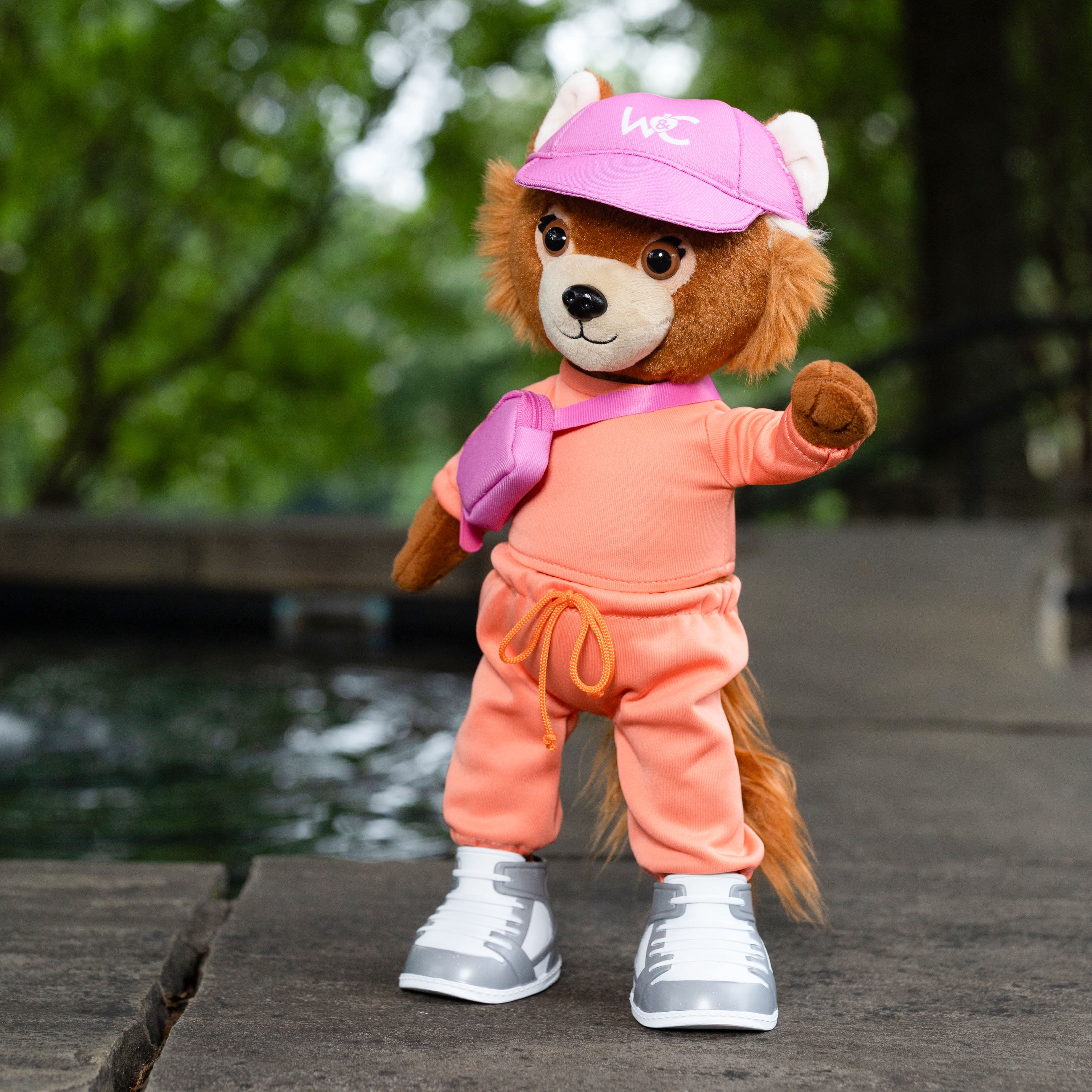 Woof & Co 15-inch Fashion Doll – Piper The Poseable Plush Chihuahua with Removable Outfit & Accessories, Children Ages 3+