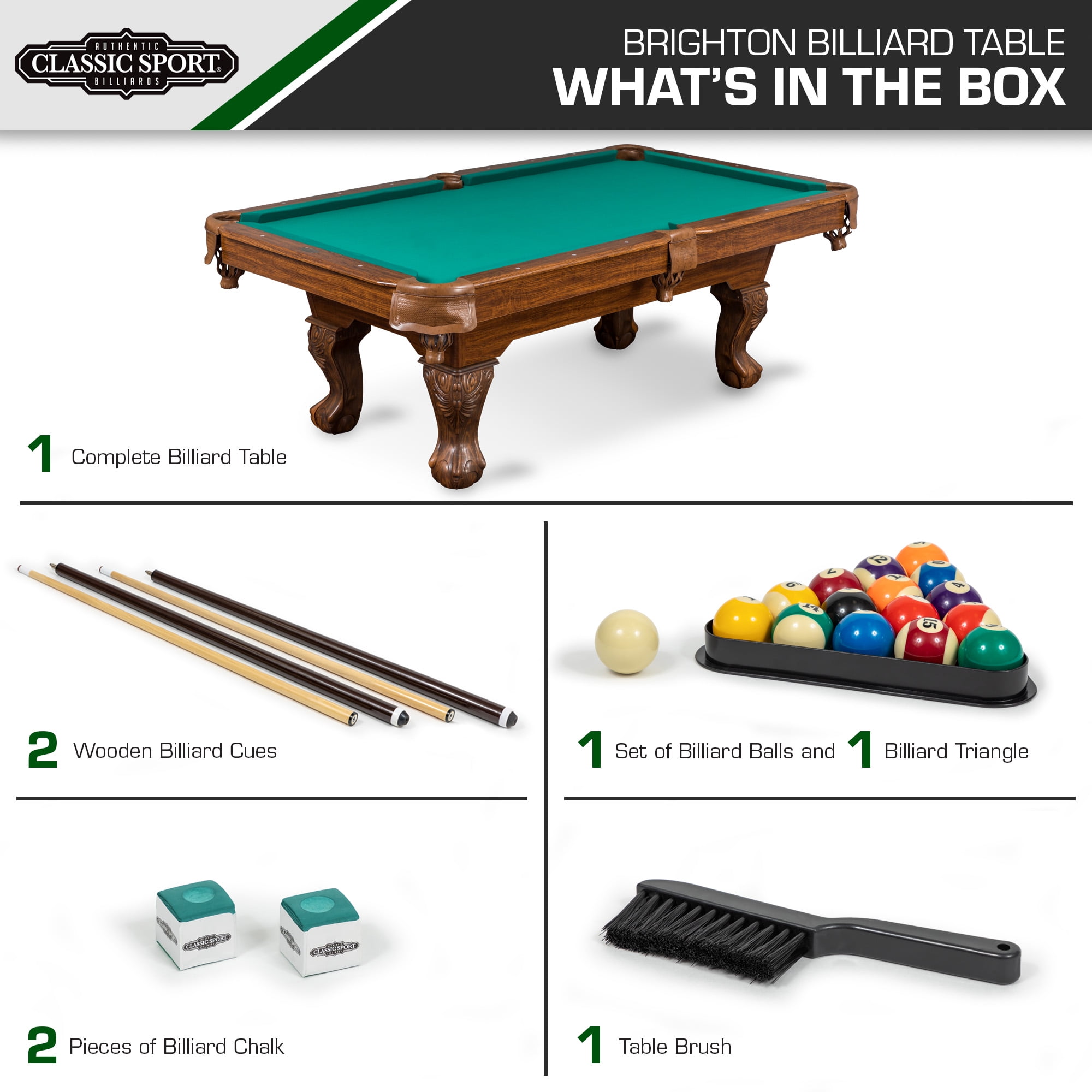 Billiard Pool Table Cone Chalk Cup Sport Indoor Outdoor Activity Accessories Kit