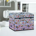 thumbnail image 4 of SEANATIVE Floral Rooster Sewing Machine Cover Soft Sewing Machine Dust Cover Compatible with Most Standard Sewing Machines Cover Aesthetic Dust Free Cover, 4 of 7