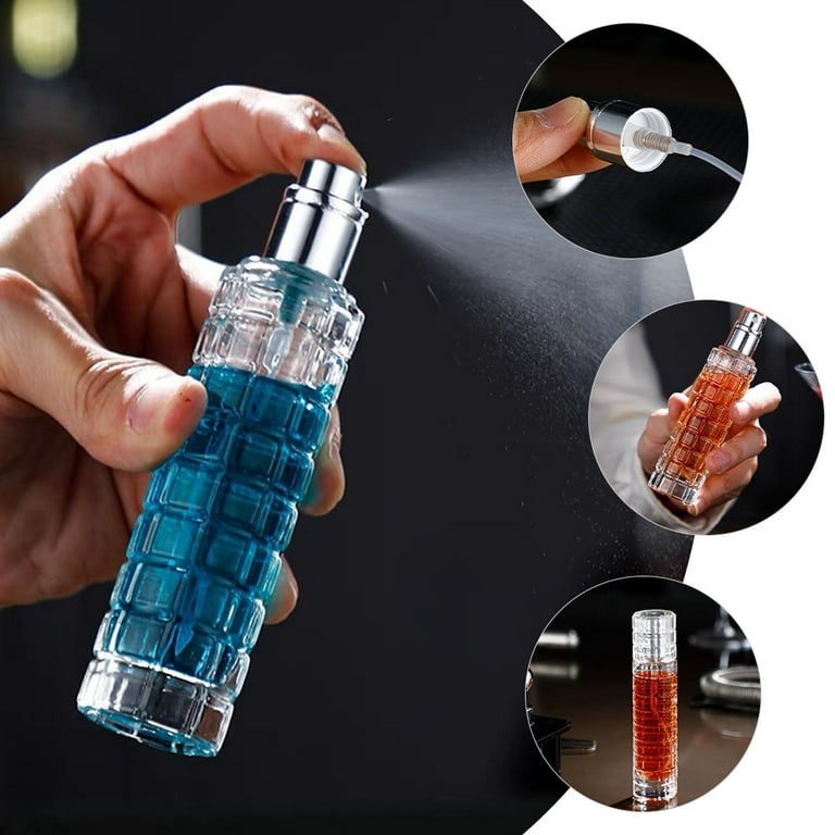 2 Pcs Bitters Spray Bottle Cocktail Mister Refillable Canister
