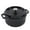 Black, variant on Hawsaiy 6 QT Enameled Cast Iron Dutch Oven with Lid, Nonstick Cookware for Baking, Roasting, Braising & Cooking, Dual Handles, Dark Blue