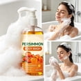 thumbnail image 6 of Persimmon Body Wash for Old People Smell - Shower Gel for Men and Women Gentle Daily Cleansing Body Care Odor Control Pump Bottle Large Capacity for All Skin Types Travel Home Use Makeup Organizers, 6 of 8
