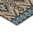 thumbnail image 3 of Addison Rugs Chantille Indoor/Outdoor Transitional Aztec Brown Machine Washable Rectangle Rug, 10' x 14', 3 of 8