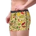 thumbnail image 2 of Gaeub Fruits And Vegetables Print Men's Boxer Briefs,Super Fit Boxer Briefs for Men,Quick-Dry Underwear with 4-Way Stretch-X-Large, 2 of 5