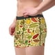 thumbnail image 2 of Balery Fruits And Vegetables Calzoncillos bóxer para hombre, ropa interior de algodón suave y transpirable con cinturilla de nailon-Large, 2 of 5