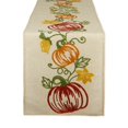 thumbnail image 1 of Design Imports CAMZ13482 DII Pumpkin Vine Embroidered Table Runner 14x70, 1 of 4