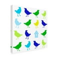 thumbnail image 2 of Trademark Fine Art 'Animal Sudoku in Blue I Childrens Art' Canvas Art by Chariklia Zarris, 2 of 3