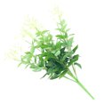 thumbnail image 2 of 15-branch Artificial Leaves Bouquet Wedding Simulation Plant Home Office Table Decor Fake Leaves, 2 of 8