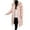 Pink, variant on MaFYtyTPR Women's New Long Sleeved Solid Color Pocket Zipper Mid Length Hooded Top Jacket Black L