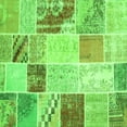 thumbnail image 1 of Ahgly Company Indoor Square Patchwork Green Transitional Area Rugs, 8' Square, 1 of 1