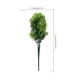 thumbnail image 5 of 4 piezas de tallos de plantas artificiales para decoración del hogar, arreglos florales de mesa, modelo de césped artificial, 5 of 6