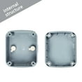 thumbnail image 4 of Outdoor Junction Box,GreenCycle Waterproof Junction Box, IP66 PVC/ABS Enclosure (Grey, 125x86x62mm) Compatible with M20*1.5mm Cable Glands, 4 of 8