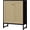 Black, variant on Rattan Accent Cabinet with 2 Doors, Storage Sideboard for Living Room, Kitchen Buffet Table in Natural Finish