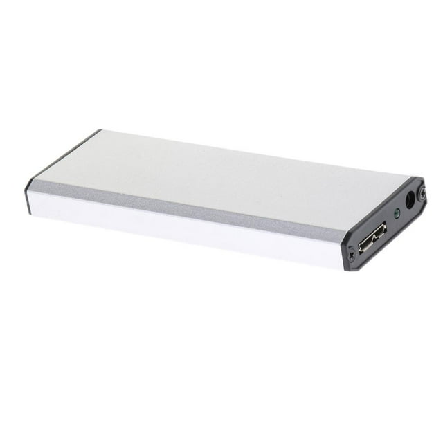 Carcasa USB 3.0 Caja SSD Almacenamiento Complimentos Fácil Instalación Conveniente Duradero Hugo Caja SSD portátil