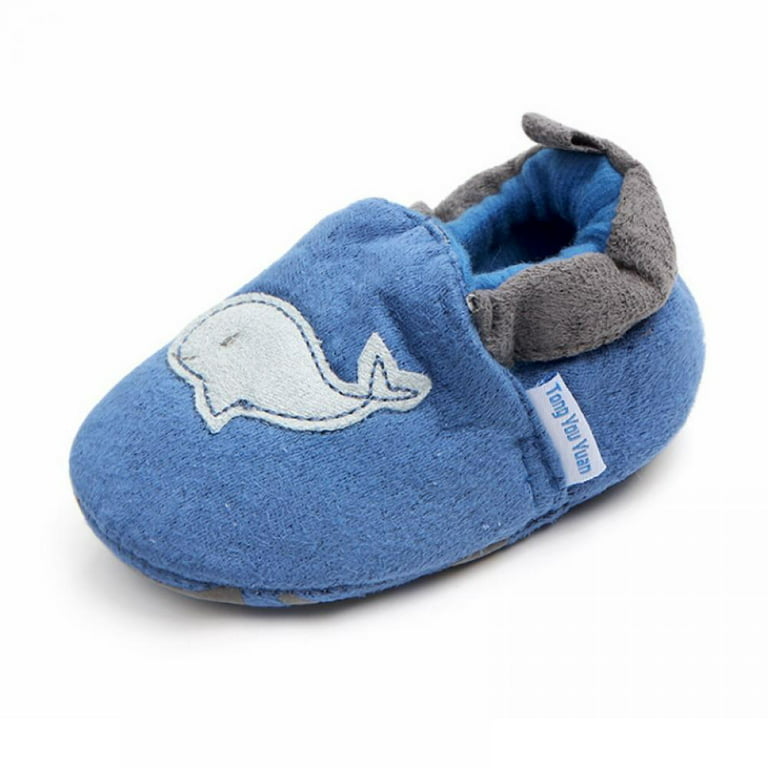 Baby Boys Girls Slippers Non Skid Sole Baby Walking Shoes Cartoon