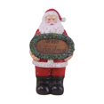 thumbnail image 2 of Figura de Papá Noel de resina, figura artesanal, recuerdo de fiesta, decoración pintada a mano, estatua de Papá Noel, decoración navideña para granja A, 2 of 8