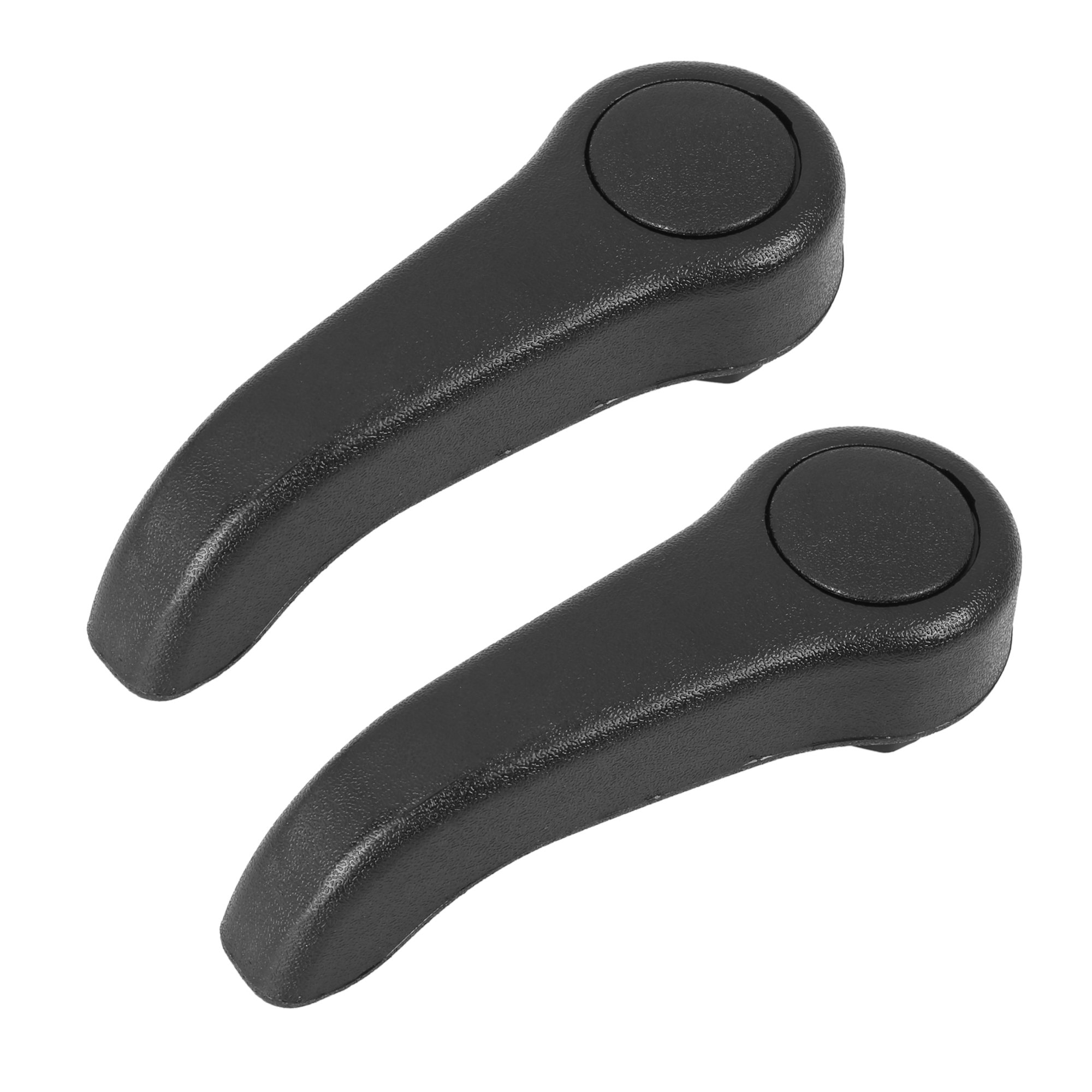 2 Pcs Car Vehicle Seat Adjuster Handle Lever Left Right Black ERG533426