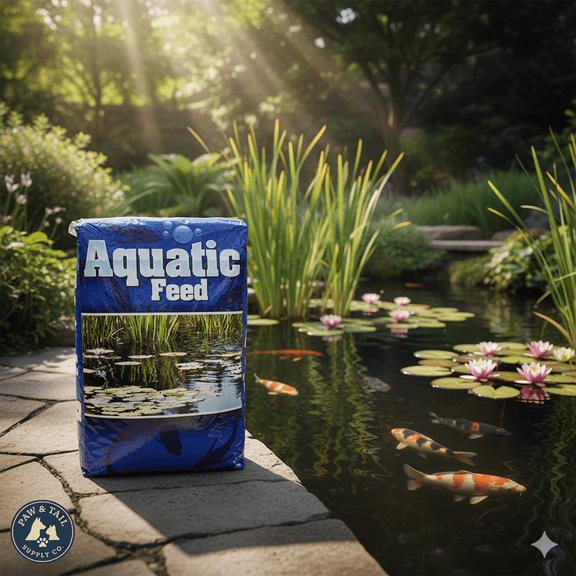 Aquatic Feed Catfish Floater Fish Food 50-Pounds